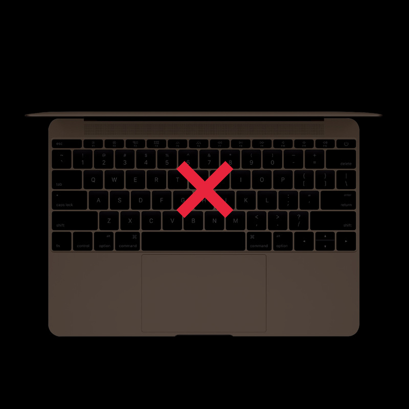 Macbook12 鍵盤背光不亮 