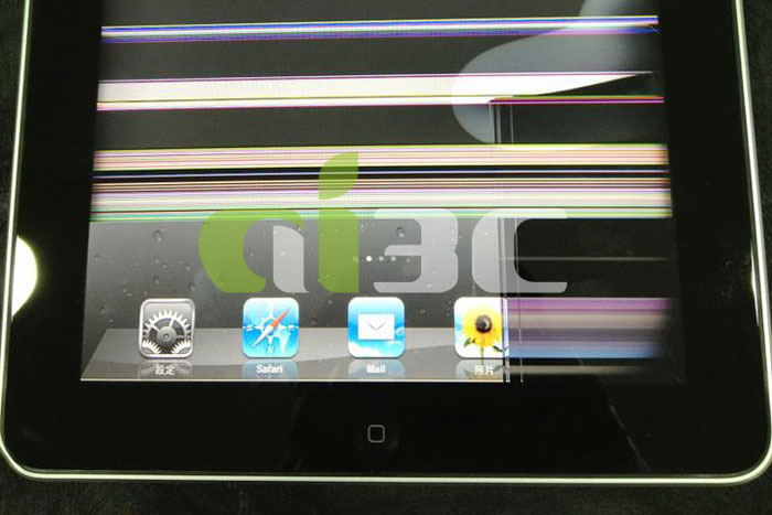 iPad1 液晶螢幕顯示異常